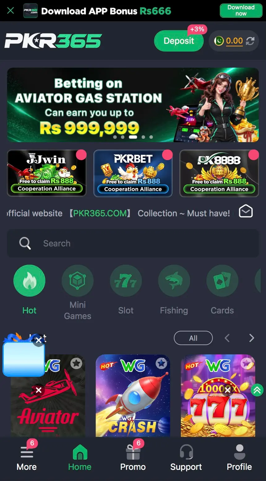 pkr365 game